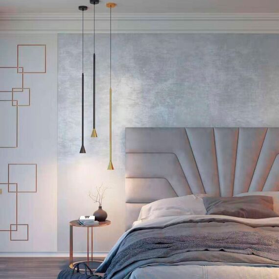 3884/1GB HIGHTECH ODL20 477 черно-золотистый/металл Подвесной светильник LED GU10 7W 220V PIPA, изображение 3