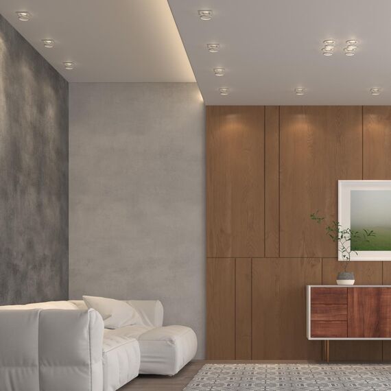 370919 SPOT NT22 512 белый Светильник встраиваемый IP20 GU10 9W 220V GEM, изображение 3