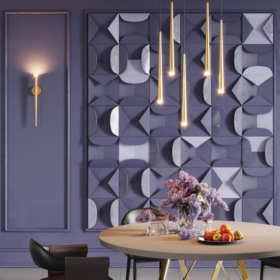 4352/5L MIDCENT ODL23 311 античная бронза/металл Подвесной светильник IP20 LED 7W 602Лм 3000K FRIDA, изображение 3