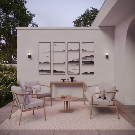 370991 STREET NT25 000 черный Светильник ландшафтный IP54 E27 max 25W 100-240V COSTAS, изображение 3