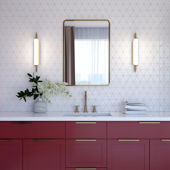 4270/10WL MODERN ODL21 691 бел/зол Настенный светильник выкл на базе LED 10W 800Лм 3000К PONTE, изображение 3