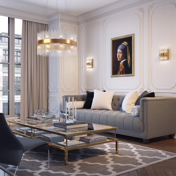 4722/12 HALL ODL20 667 бронзовый/стекло/прозрачный Люстра G9 12*33W 220V FOCCO, изображение 3