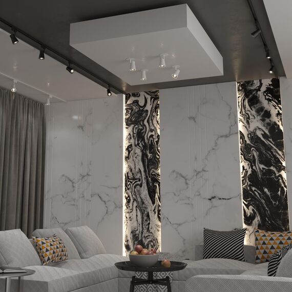 370931 SPOT NT22 313 белый Светильник встраиваемый IP20 GU10 50W 220V MOLO, изображение 3