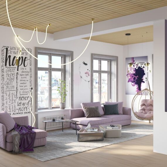 4397/55L HIGHTECH ODL23 261 черный/античная бронза/черный/металл/канат Подвесной св-к с раздельн. вкл. IP20 LED 50W 2020Лм 3000K CORDA, изображение 3