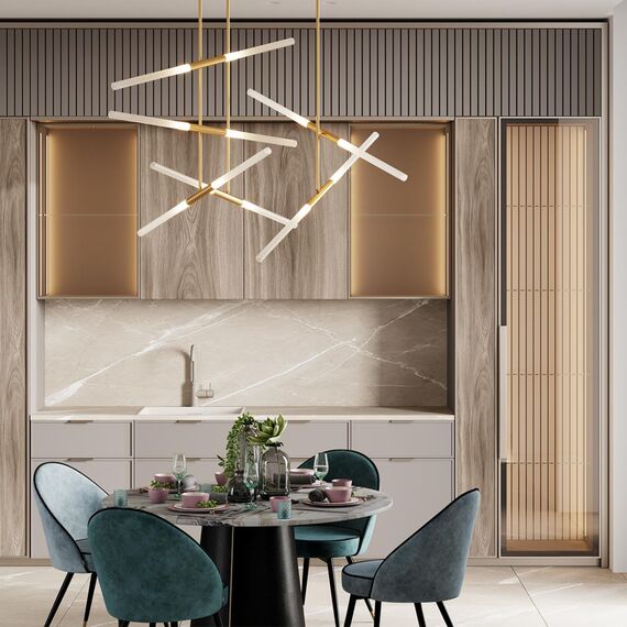 4306/2 HIGHTECH ODL22 295 античная бронза Потолочный светильник IP20 G9 2*40W SOHO, изображение 3