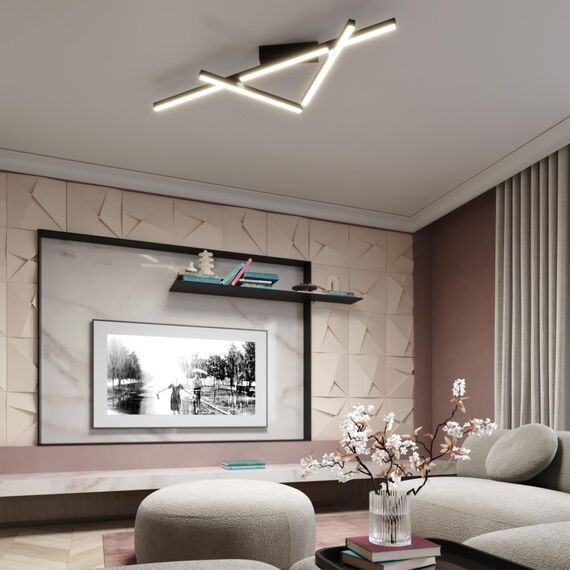 4367/50CL HIGHTECH ODL23 329 черный/металл/акрил Потолочный св-к IP20 LED 70W 3500Лм 3000K TAO, изображение 3