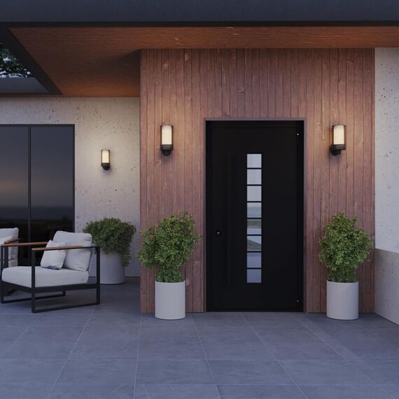 370971 STREET NT24 000 черный Светильник ландшафтный IP54 E27 max 25W 220-240V MATRIX, изображение 3