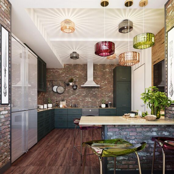 4783/1 PENDANT ODL21 487 зеленый/бронзовый Подвес E27 60W BINGA, изображение 3