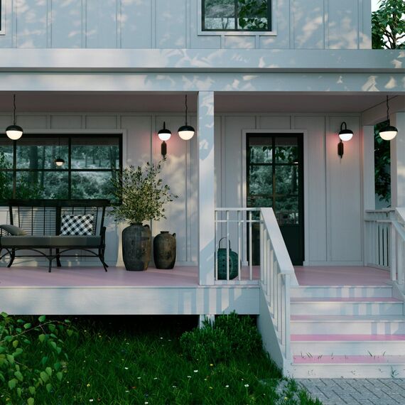 370956 STREET NT23 357 черный Светильник ландшафтный IP54 E27 max 40W 220-240V ACORN, изображение 3