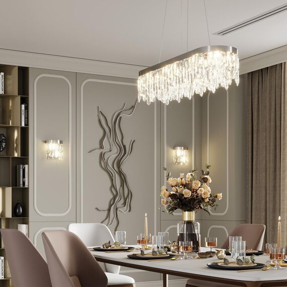 4985/2W HALL ODL22 651 хром/хрусталь Бра E14 2*40W DAKISA, изображение 3