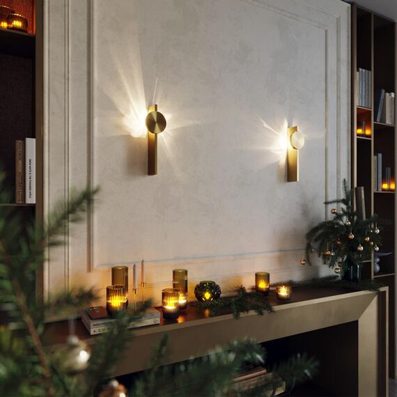 7096/3WL HIGHTECH ODL25 259 Настенный светильник бронза/металл/нерж сталь IP20 LED 3W 3000K 220V REFLECTION, изображение 3