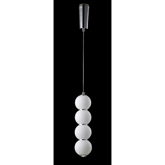 Светильник подвесной Crystal Lux DESI SP4 CHROME/WHITE, изображение 3