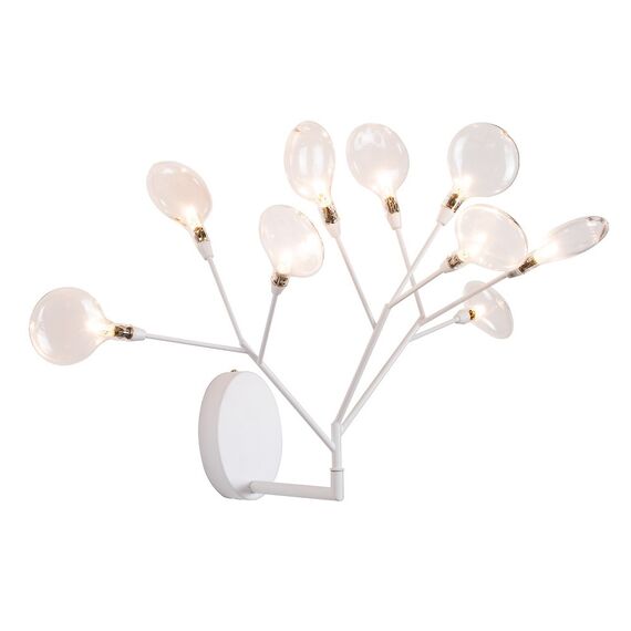 Бра Crystal Lux EVITA AP9 WHITE/TRANSPARENT, изображение 2