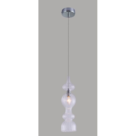 Светильник подвесной Crystal Lux IRIS SP1 A TRANSPARENT, изображение 2