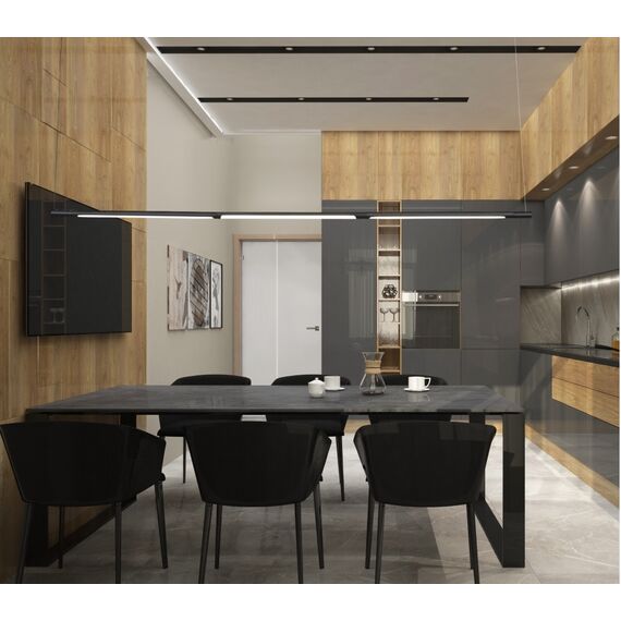 Светильник подвесной Crystal Lux LARGO SP33W L1770 BLACK, изображение 2