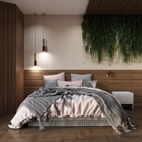 7062/1W MINIMA ODL25 237 Настенный светильник темное дерево/металл с выкл. IP20 GU10 LED 7W 220V CAUCHO, изображение 3