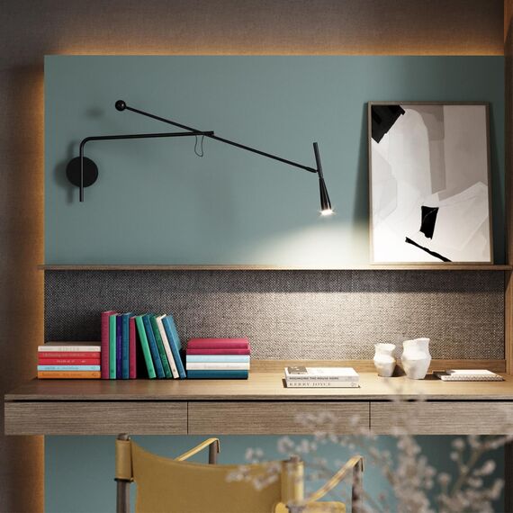 7030/5WL HIGHTECH ODL25 677 Настенный светильник светильник металл/металл/черный IP20 LED 1*5W 3000K 220V PIX, изображение 3