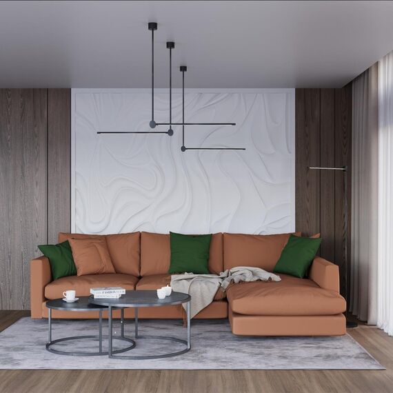 7101/15CL HIGHTECH ODL25 249 Потолочный светильник поворотн на 350° акрил/металл IP20 LED 15W 3000K 220-240V FODEN, изображение 3