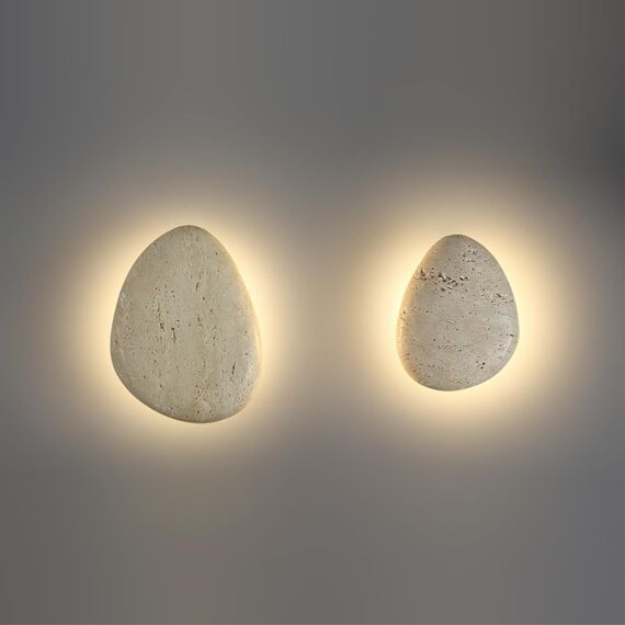 7034/8WL L-VISION ODL25 231 Настенный светильник светильник металл/камень IP20 1*8W 3000K 220V TRAVERTINO, изображение 3