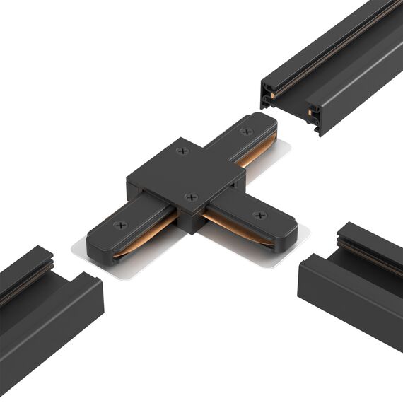 Соединитель T-образный (однофазный) Crystal Lux CLT 0.211 08 BL, изображение 4