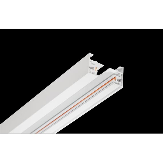 Шинопровод однофазный с питанием и заглушкой Crystal Lux CLT 0.11 01 L2000 WH, изображение 2