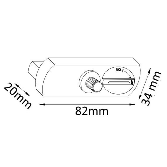 Адаптер для однофазного шинопровода Crystal Lux CLT 0.212 02 WH, изображение 2