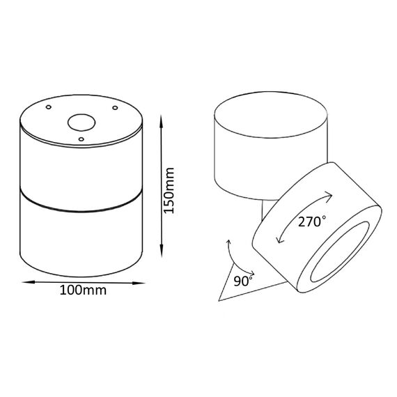 Светильник потолочный Crystal Lux CLT 412C BL, изображение 2