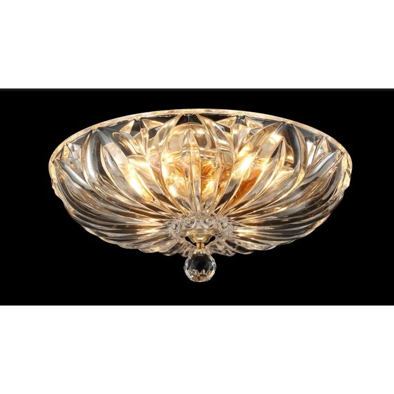 Светильник потолочный Crystal Lux DENIS D400 GOLD, изображение 4