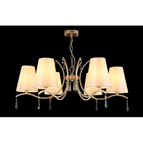 Люстра Crystal Lux RENATA SP6 GOLD, изображение 2