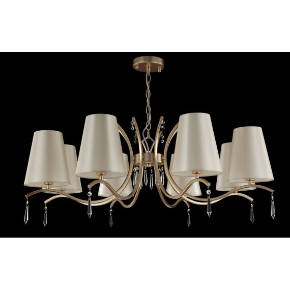 Люстра Crystal Lux RENATA SP8 GOLD, изображение 3