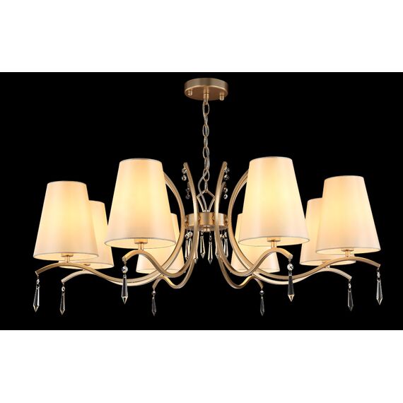 Люстра Crystal Lux RENATA SP8 GOLD, изображение 2