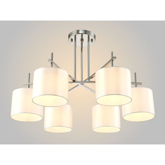 Люстра Crystal Lux SERGIO PL6 NICKEL, изображение 2