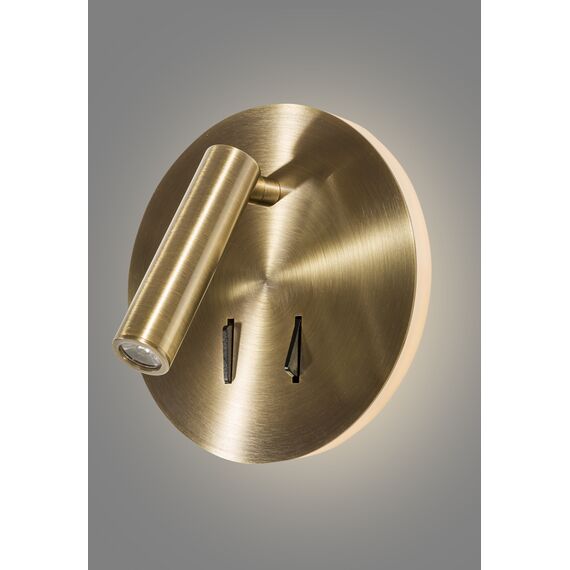 Настенный светильник Crystal Lux CLT 223W BZ, изображение 3