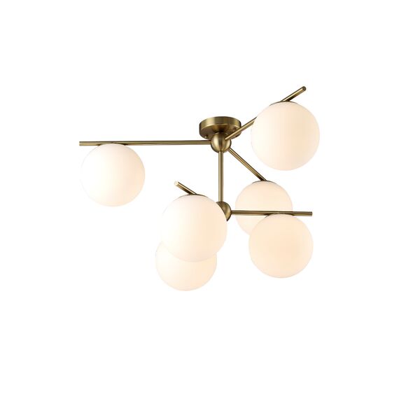 Люстра Crystal Lux FELIZ SP-PL6 BRONZE/WHITE, изображение 2