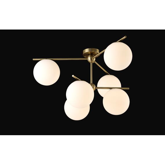 Люстра Crystal Lux FELIZ SP-PL6 BRONZE/WHITE, изображение 4