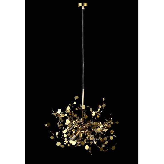 Светильник подвесной Crystal Lux GARDEN SP3 D400 GOLD, изображение 3