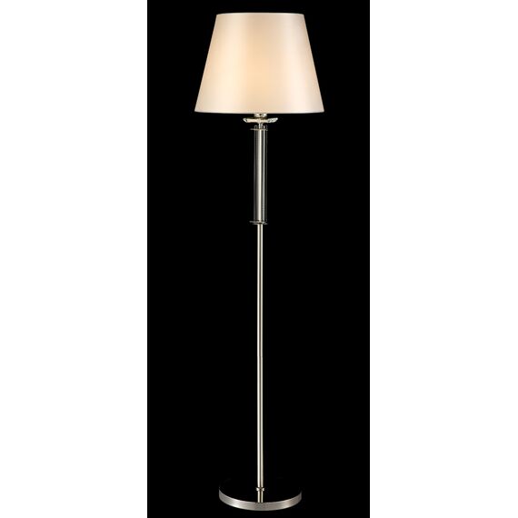 Торшер Crystal Lux NICOLAS PT1 NICKEL/WHITE, изображение 2