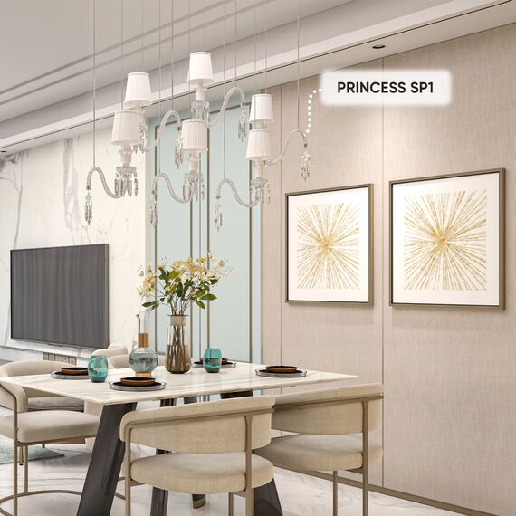 Светильник подвесной Crystal Lux PRINCESS SP1, изображение 9