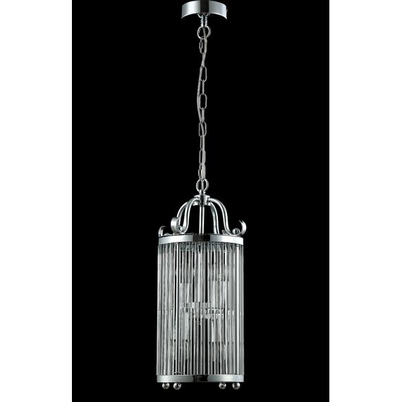 Светильник подвесной Crystal Lux TADEO SP4 D200 CHROME/TRANSPARENTE, изображение 3