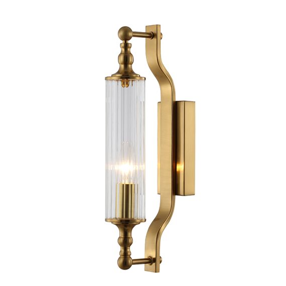 Бра Crystal Lux TOMAS AP1 BRASS, изображение 2