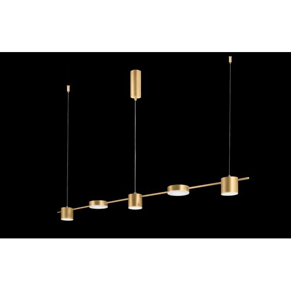 Светильник подвесной Crystal Lux TRISTAN SP5 L1200 GOLD, изображение 3