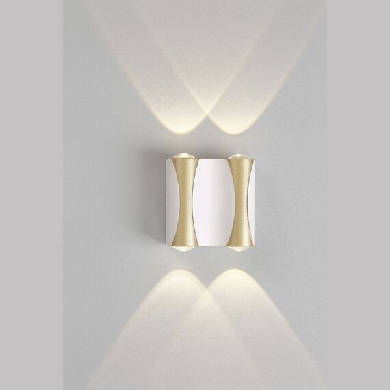 Бра Crystal Lux CLT 022W2 WH-GO 4000K, изображение 2