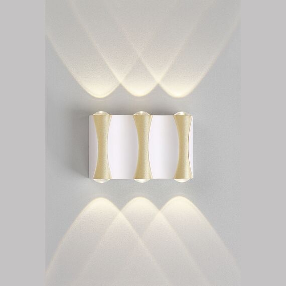 Бра Crystal Lux CLT 022W3 WH-GO 4000K, изображение 2