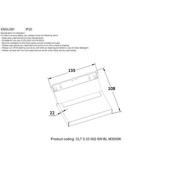 Светильник трековый магнитный Crystal Lux CLT 0.33 002 6W BL M3000K, изображение 5