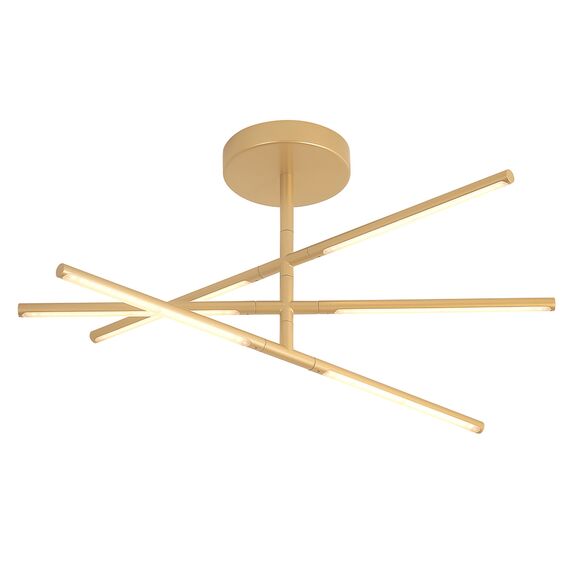 Светильник потолочный Crystal Lux LARGO PL32W D730 GOLD, изображение 2