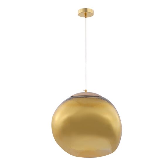Светильник подвесной Crystal Lux MALAGA SP1 D360 GOLD, изображение 3