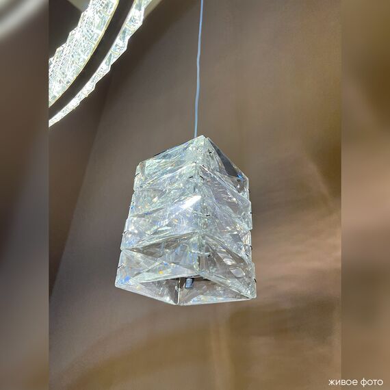 Подвесной светильник Crystal Lux ROLANDO SP1.1 CHROME, изображение 4