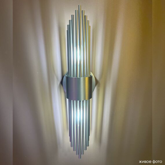 Бра Crystal Lux RUDOLFO AP2 NICKEL, изображение 3