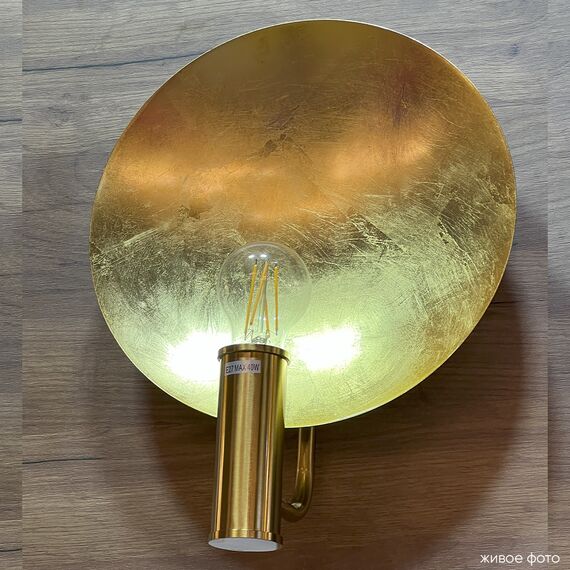 Бра Crystal Lux SUNSHINE AP1 GOLD, изображение 6