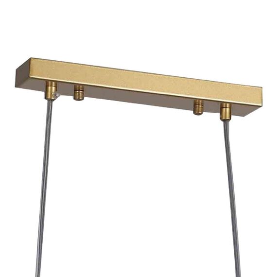 2742-4P, подвесная люстра, L820xW130xH250/1000, 4xE27x60W, excluded, изображение 2